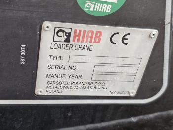 DAF CF 430 FAN 6X2/4 / HIAB 17.8 CRANE / KRAN